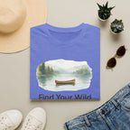 Canoe on Calm Lake T-Shirt