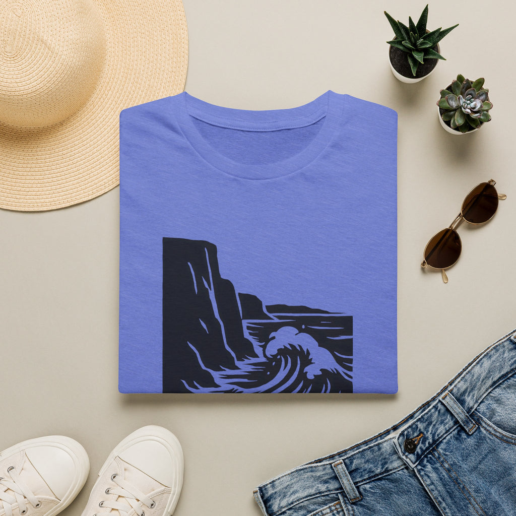 Crashing Wave Against Cliff T-Shirt