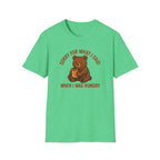 Hungry Bear With Cup T-Shirt