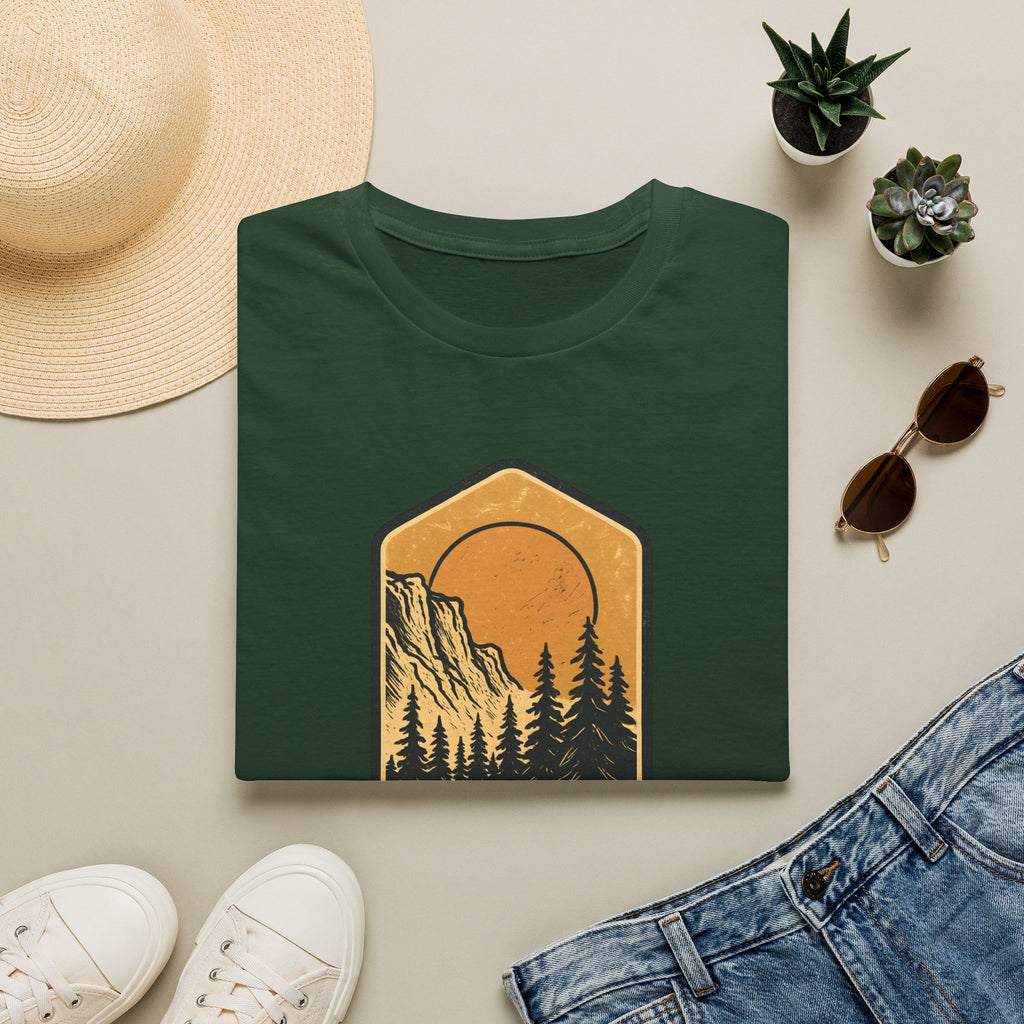 Sunset Mountain Forest T-Shirt