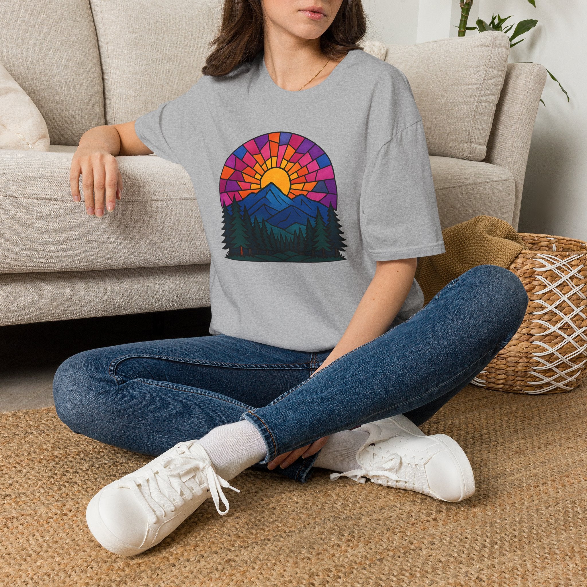 Sunrise Over Mountains T-Shirt