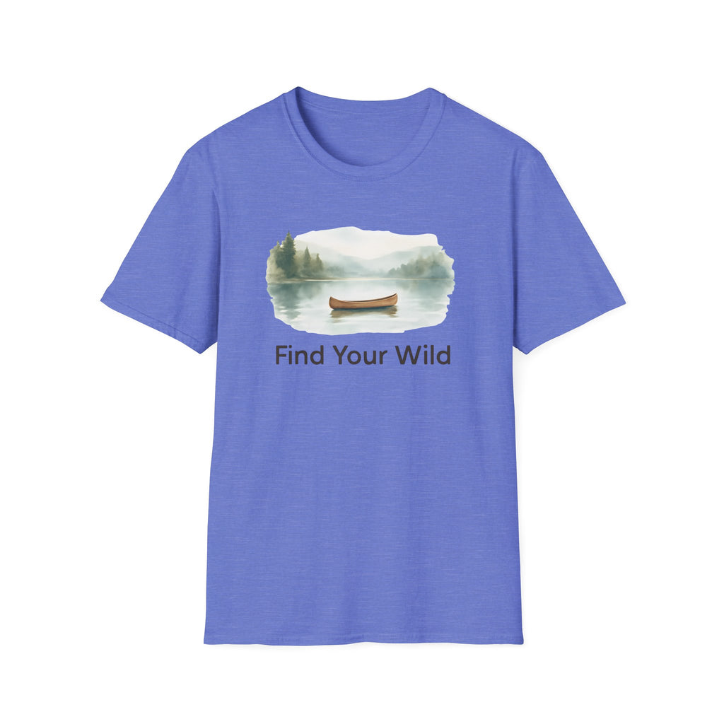 Canoe on Calm Lake T-Shirt