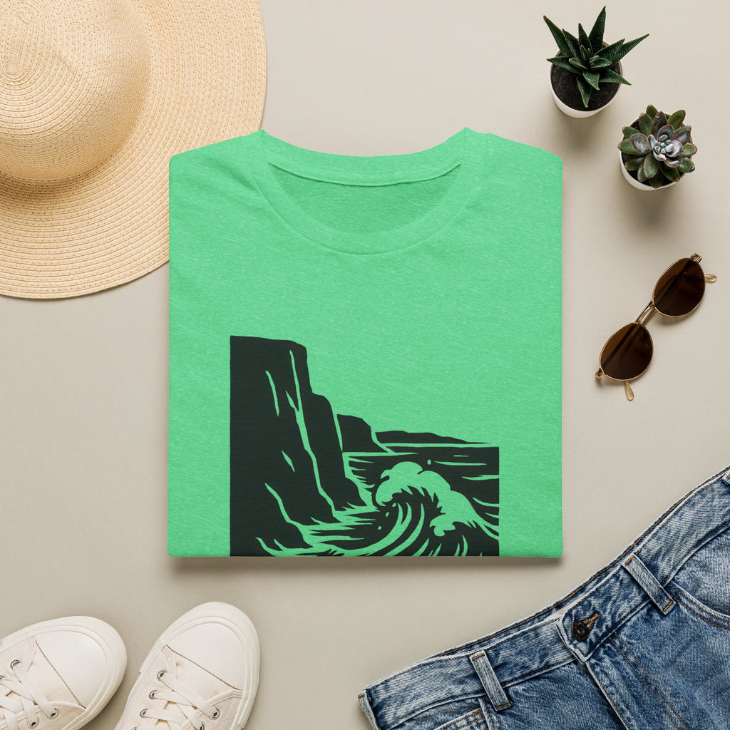 Crashing Wave Against Cliff T-Shirt