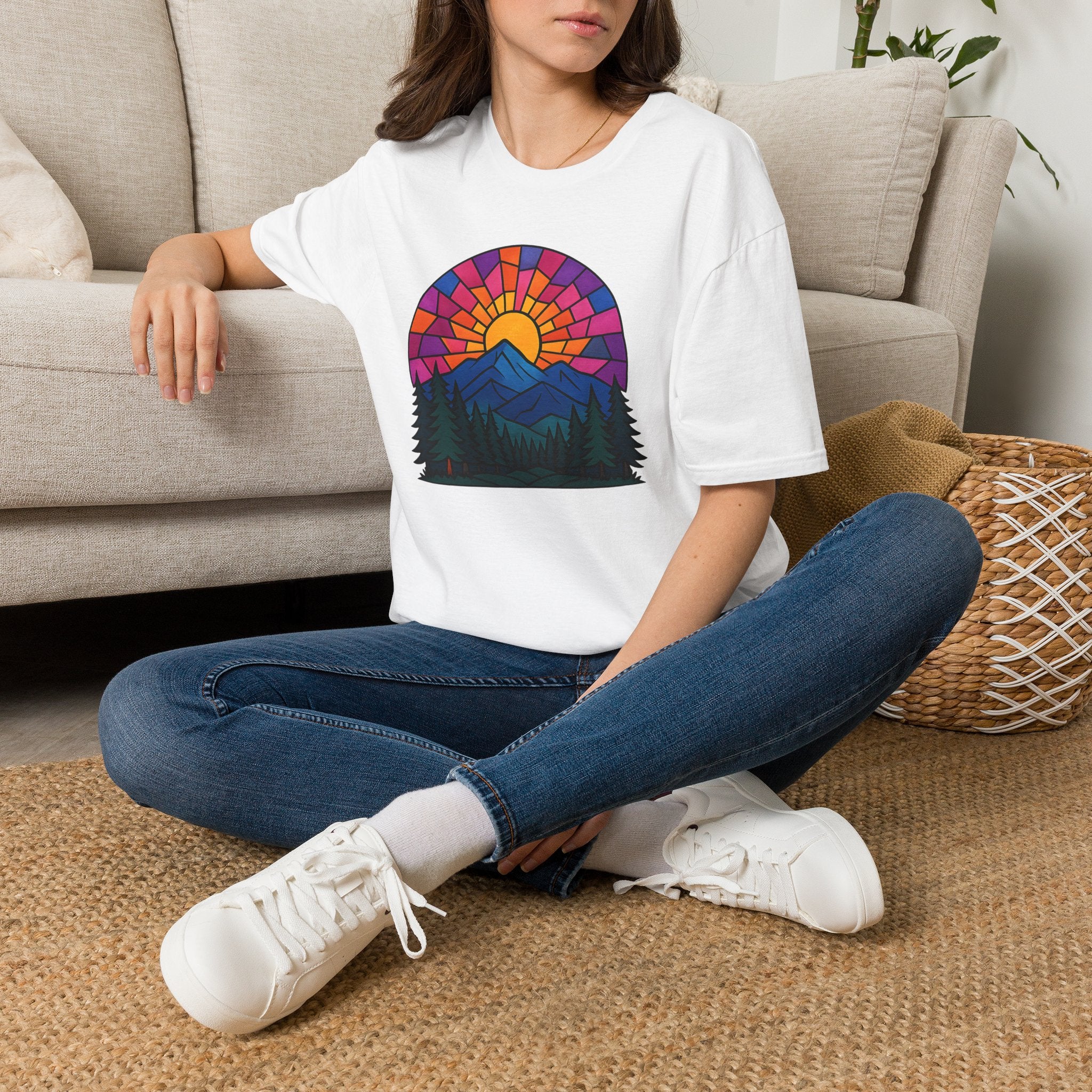 Sunrise Over Mountains T-Shirt