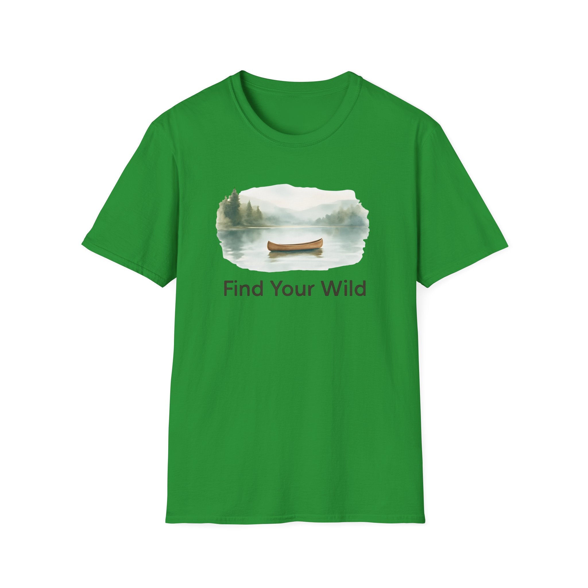 Canoe on Calm Lake T-Shirt