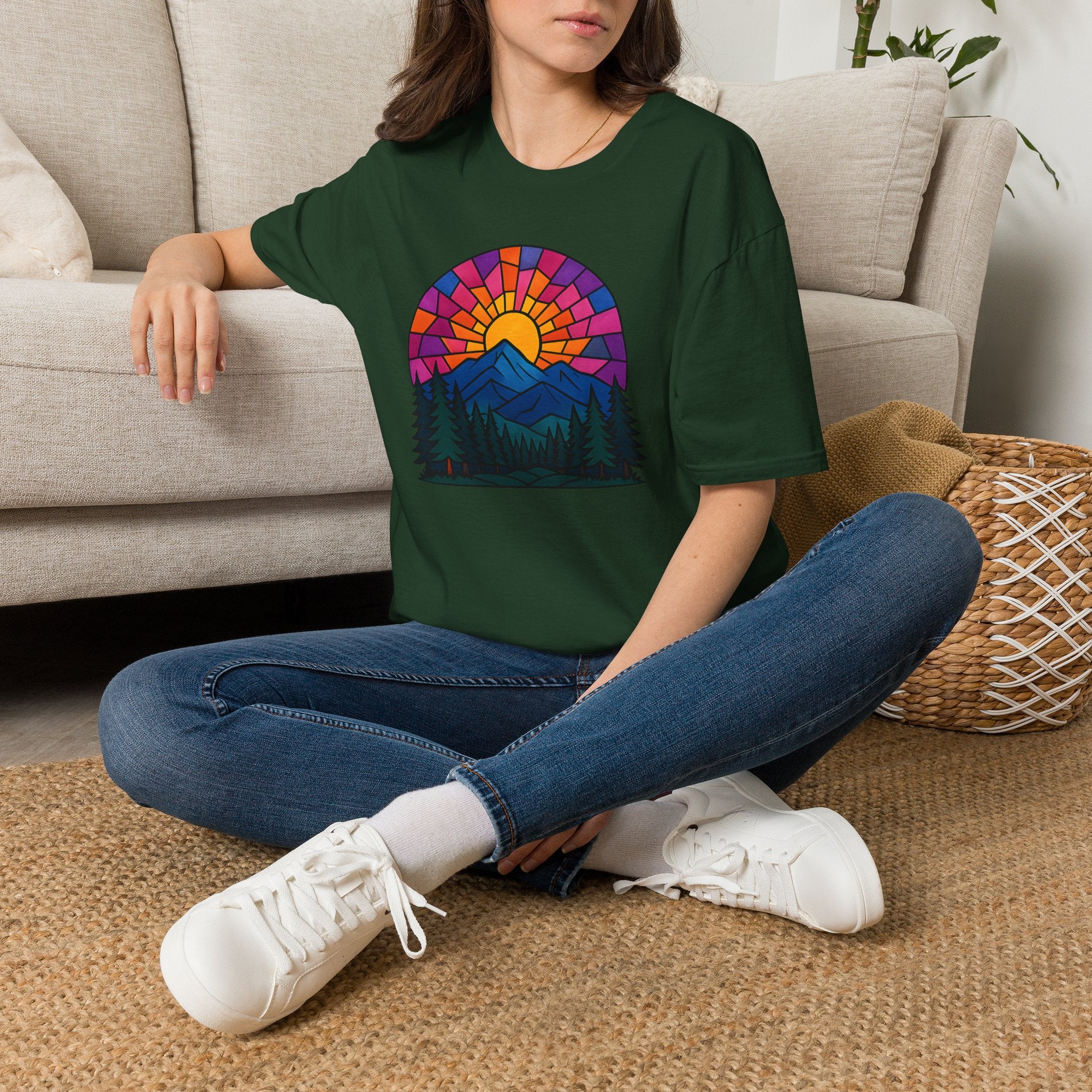 Sunrise Over Mountains T-Shirt