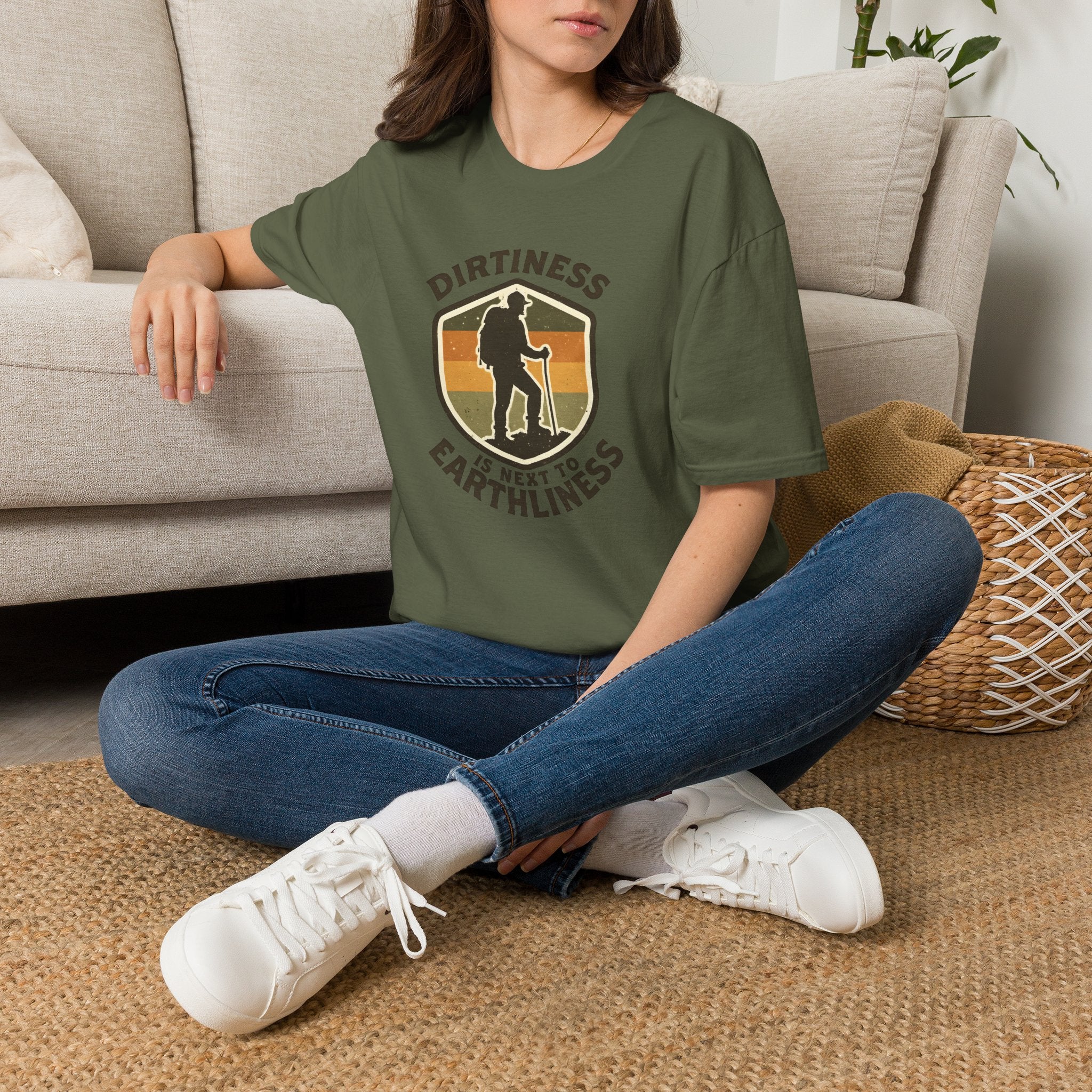 Hiker Shield Emblem T-Shirt