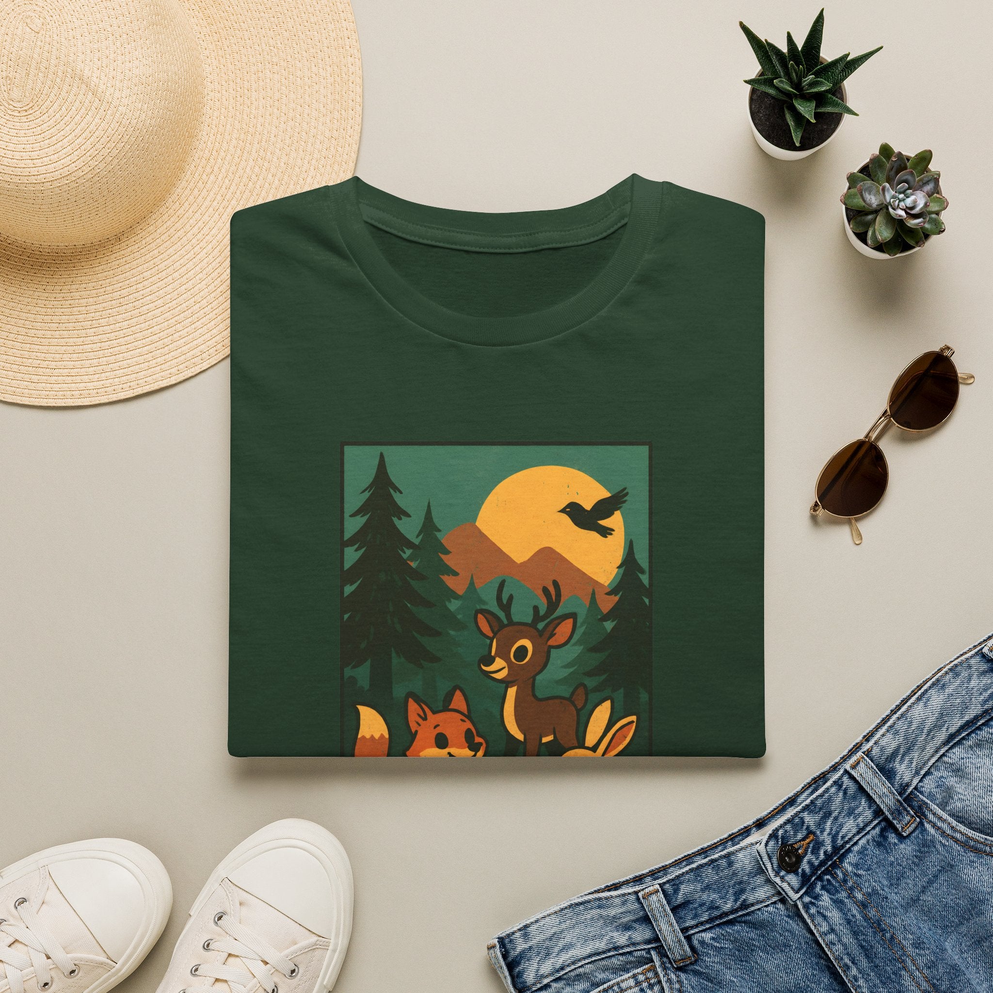 Cute woodland animals T-Shirt