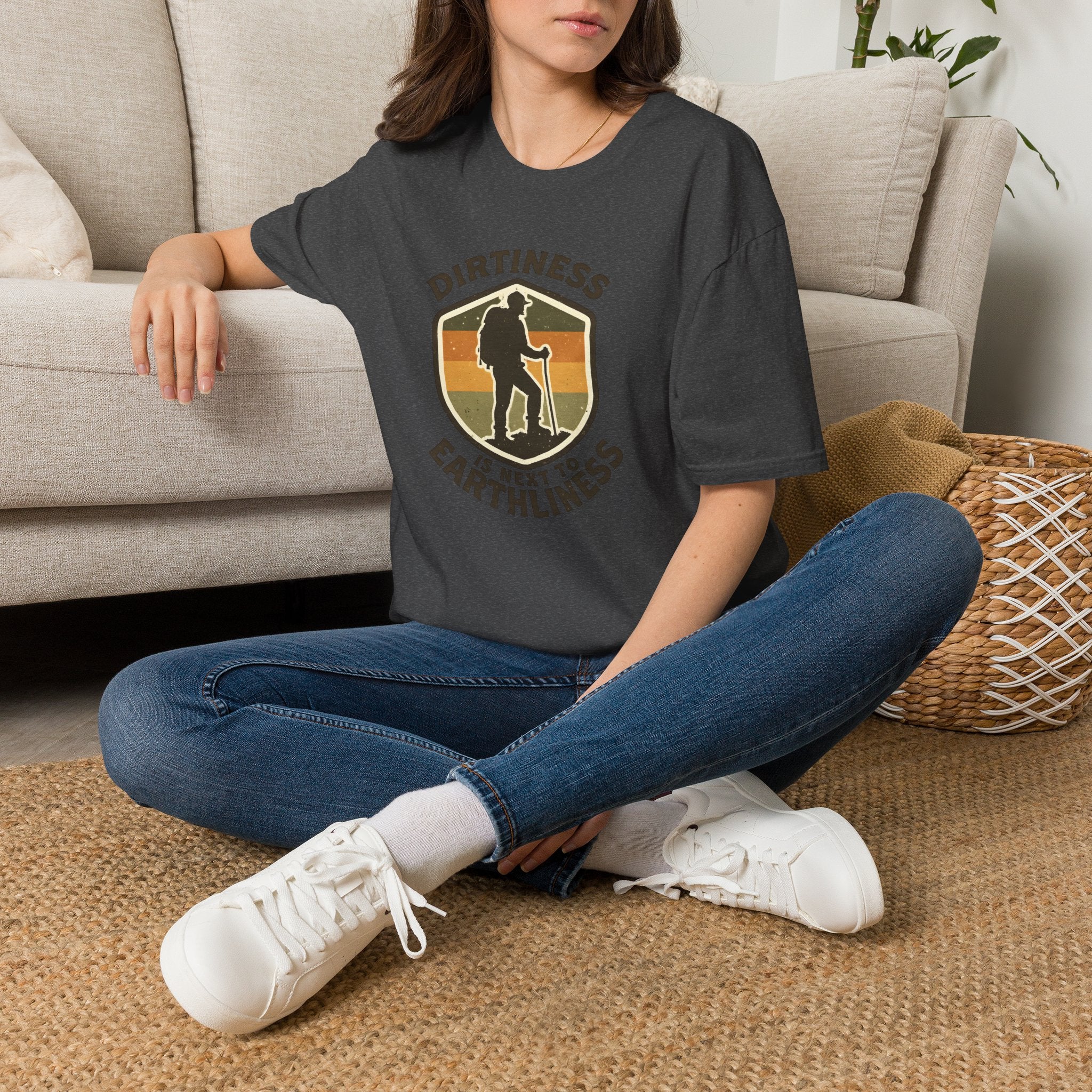 Hiker Shield Emblem T-Shirt