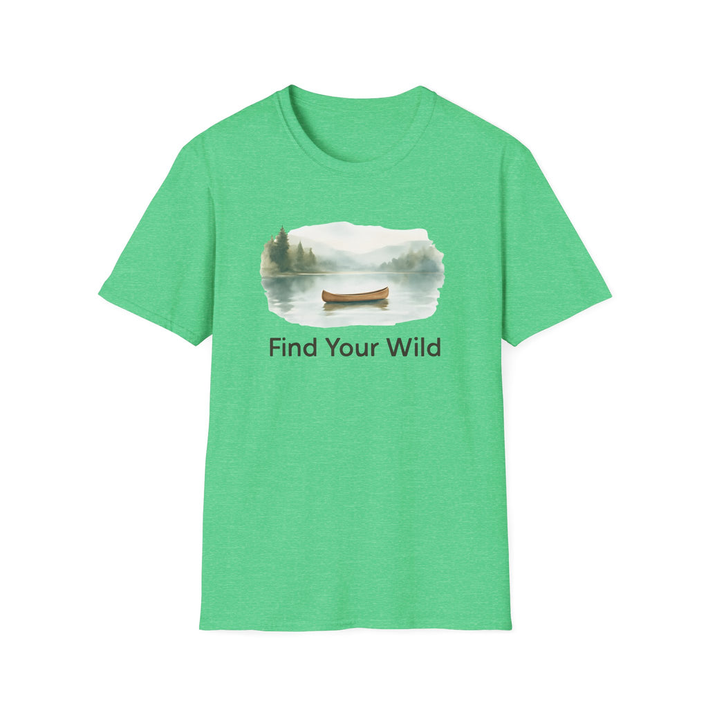 Canoe on Calm Lake T-Shirt