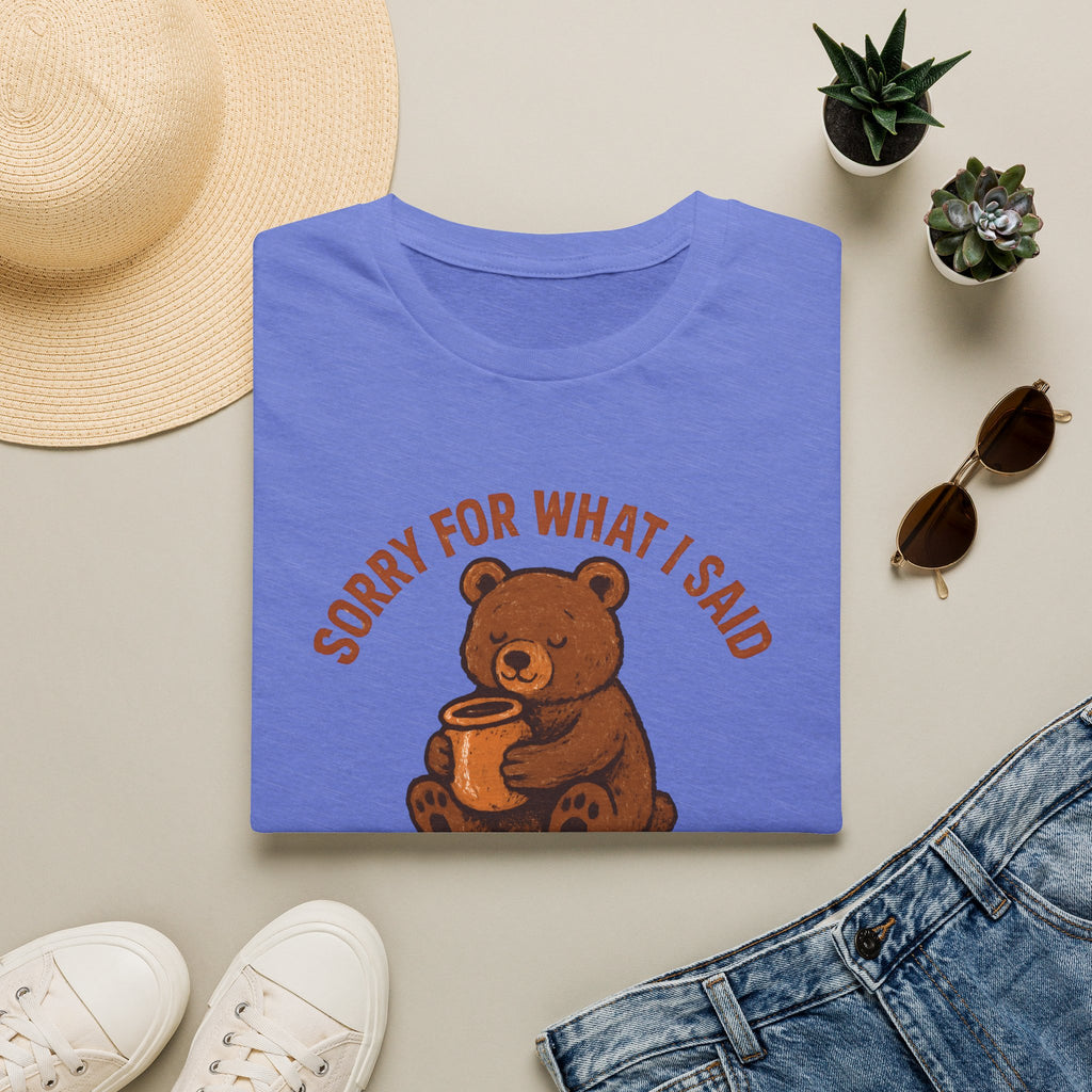 Hungry Bear With Cup T-Shirt