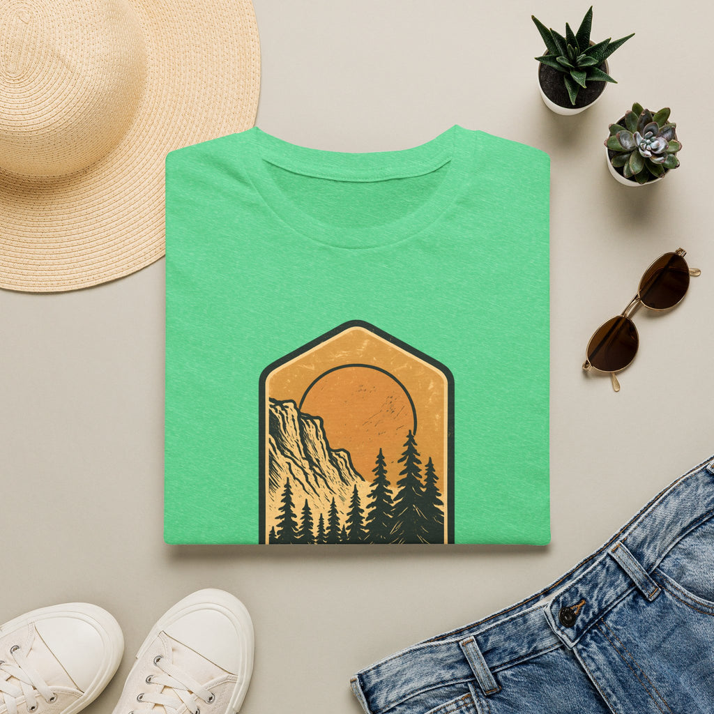 Sunset Mountain Forest T-Shirt