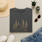 Camping Tent and Campfire T-Shirt