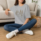 Camping Tent and Campfire T-Shirt