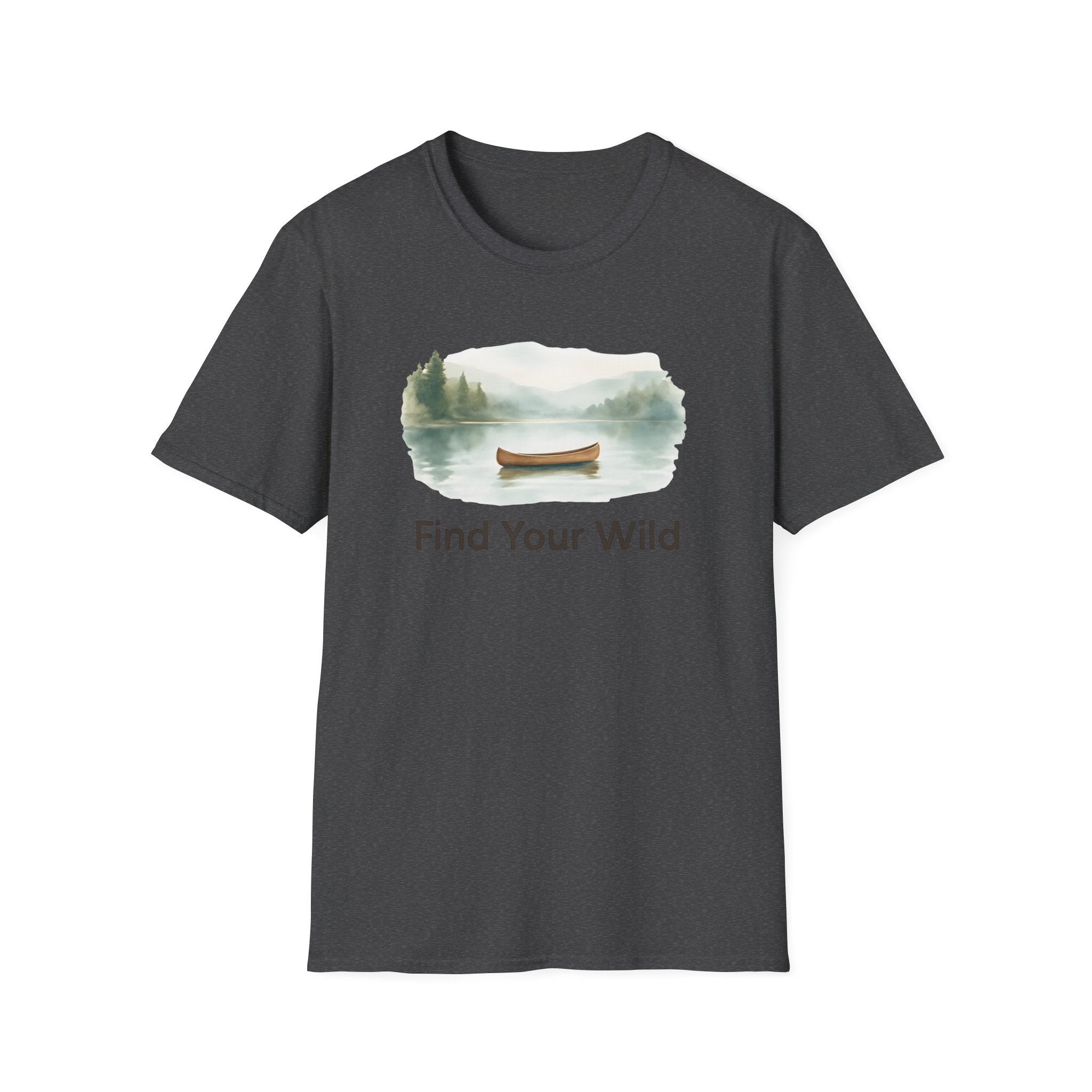 Canoe on Calm Lake T-Shirt