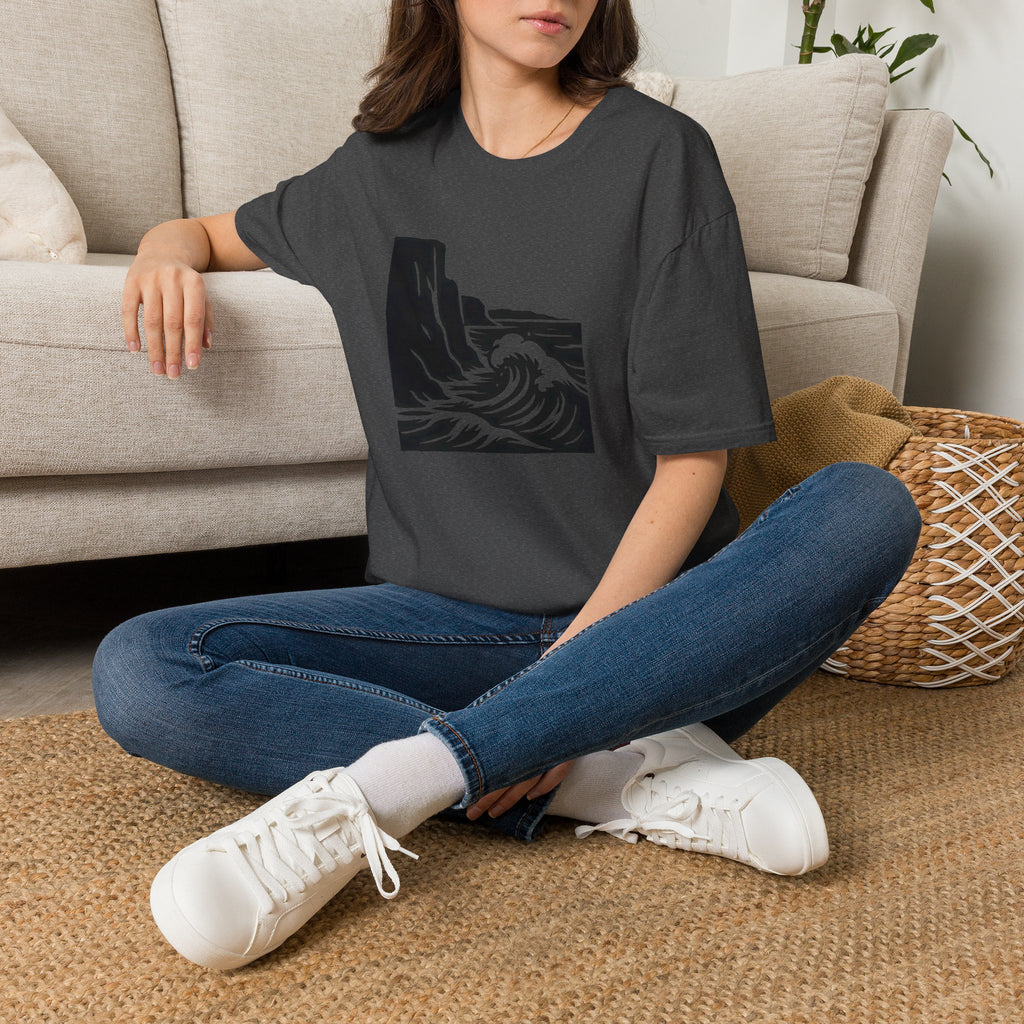 Crashing Wave Against Cliff T-Shirt