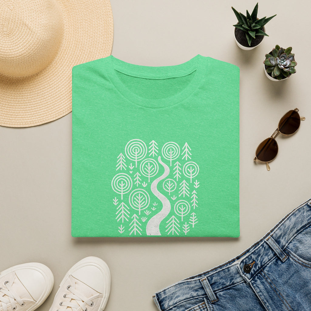 Winding Path Through Forest T-Shirt