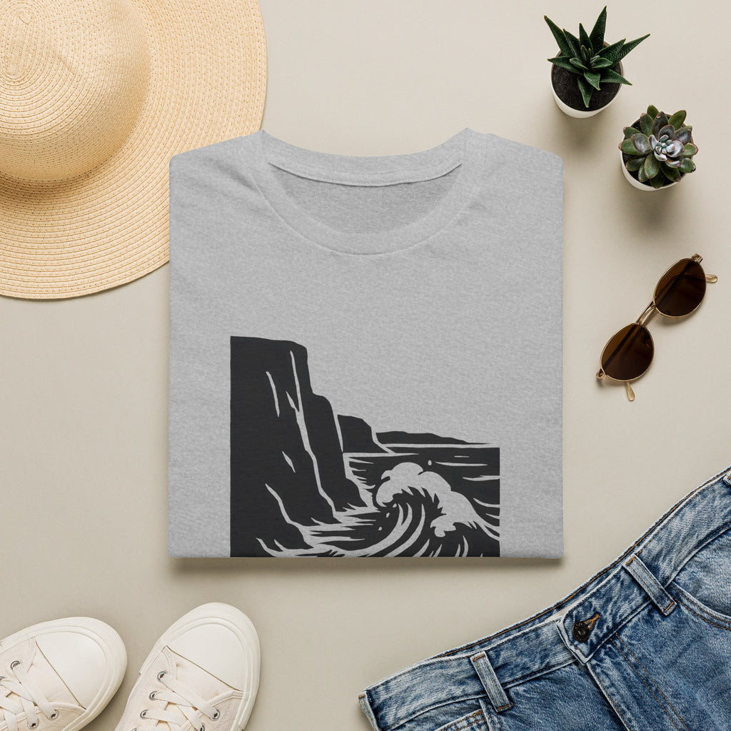 Crashing Wave Against Cliff T-Shirt