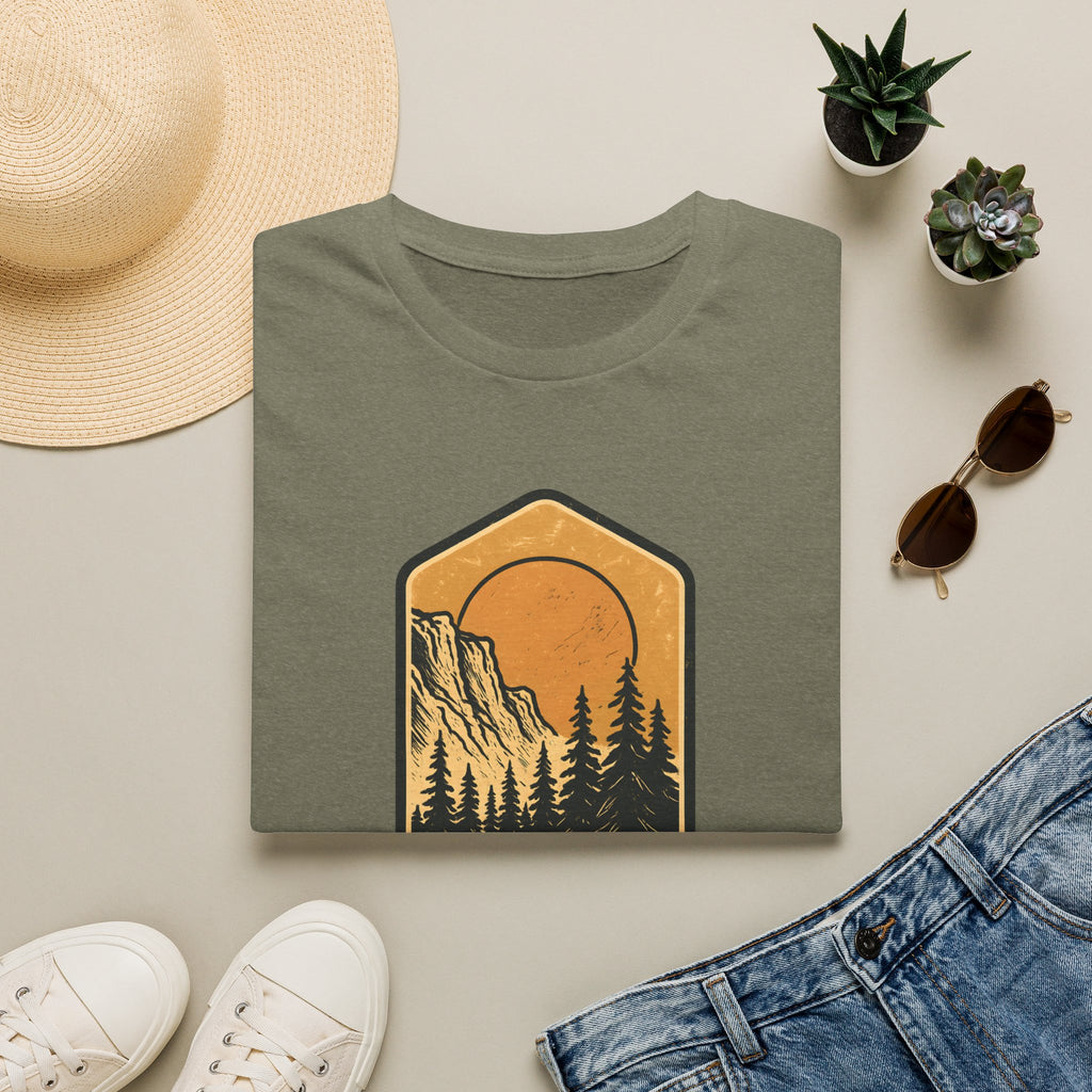Sunset Mountain Forest T-Shirt