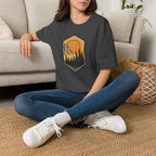 Sunset Mountain Forest T-Shirt