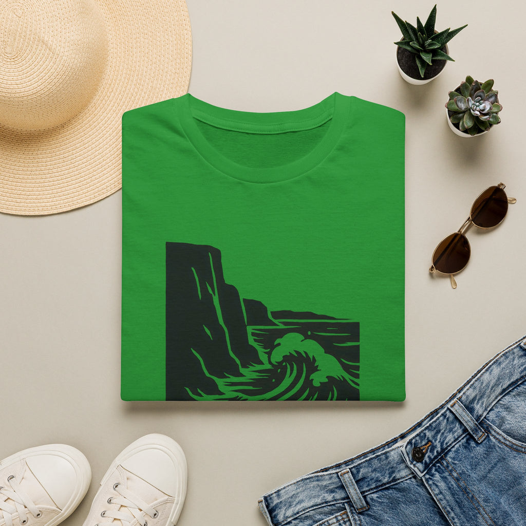 Crashing Wave Against Cliff T-Shirt