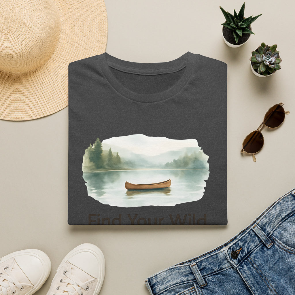 Canoe on Calm Lake T-Shirt
