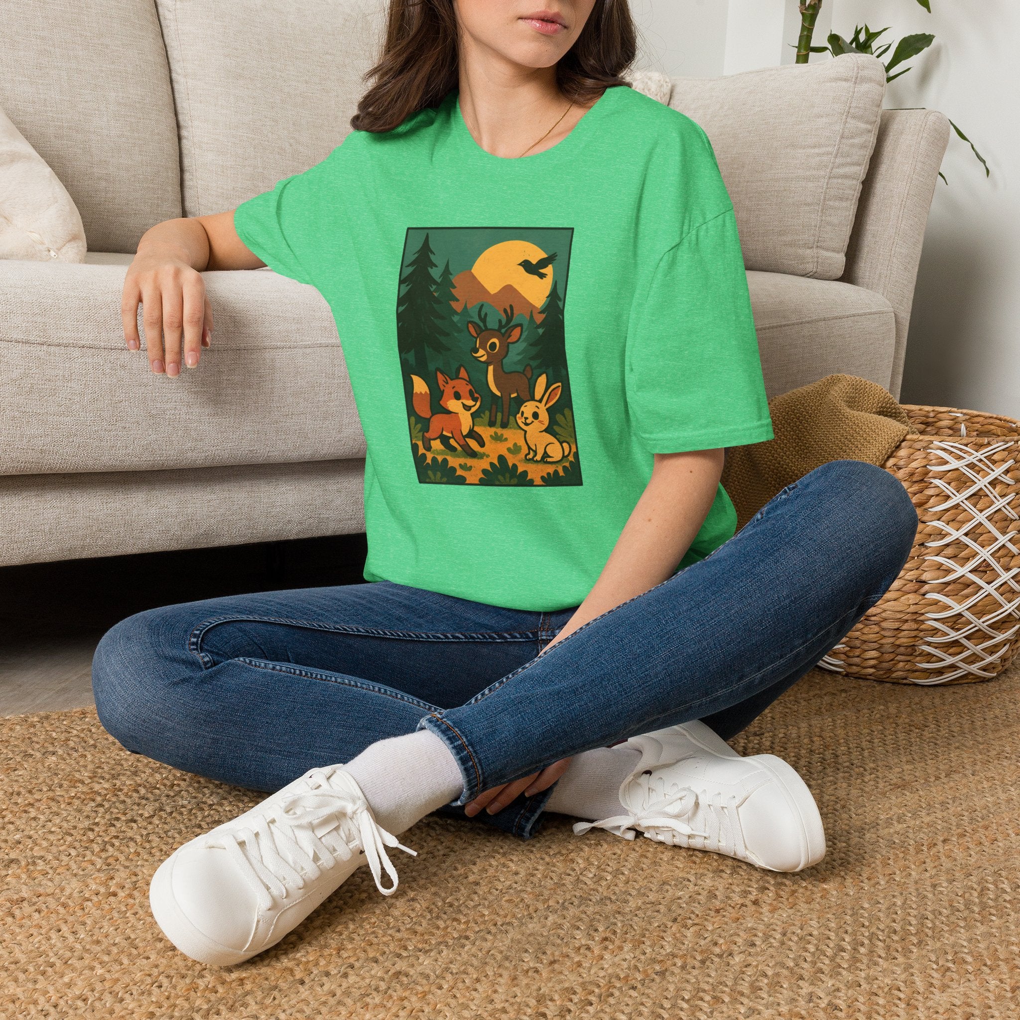 Cute woodland animals T-Shirt