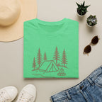 Camping Tent and Campfire T-Shirt