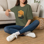 Sunset Mountain Forest T-Shirt